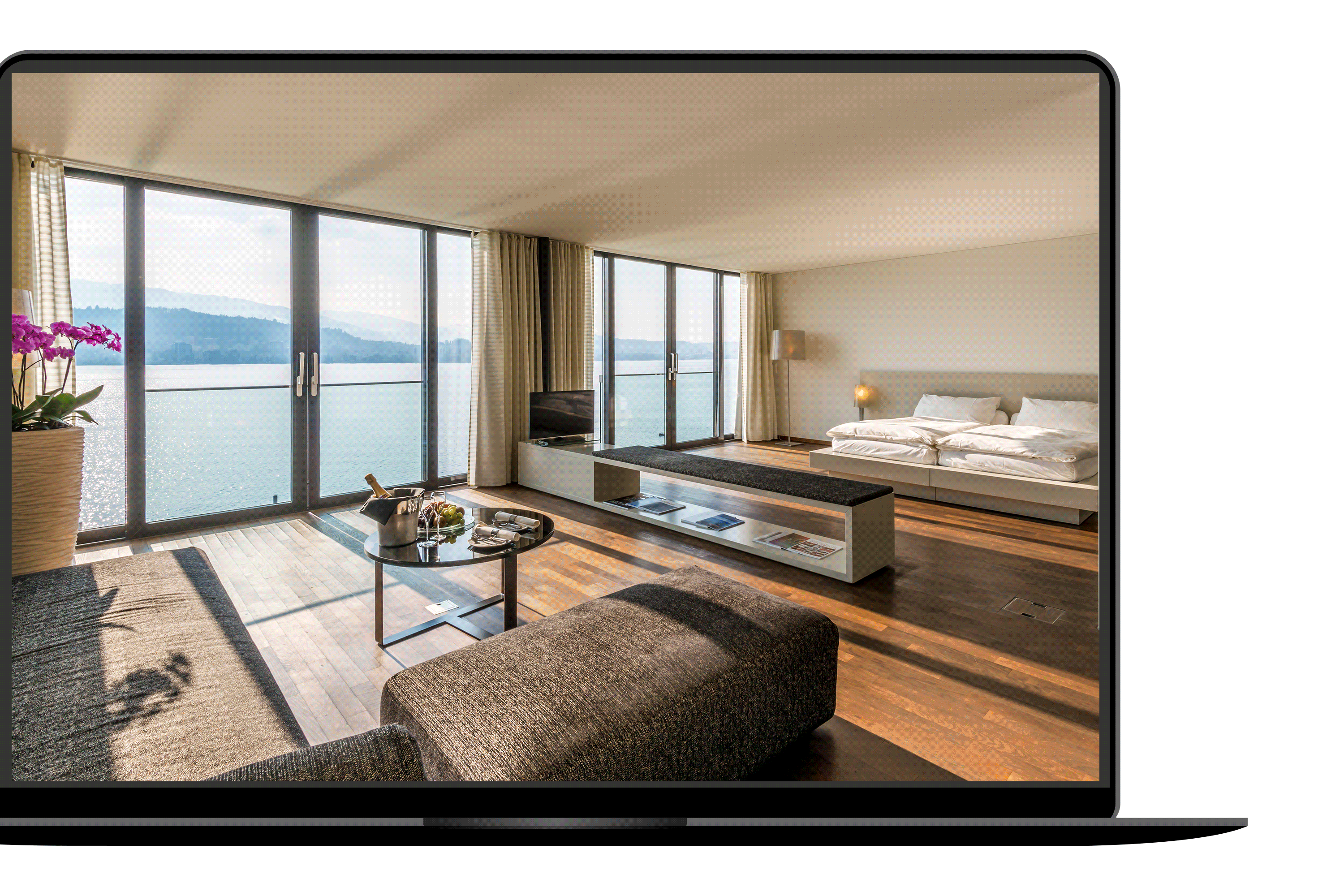 Emotionale Hotel-Fotografie aus einer Hand